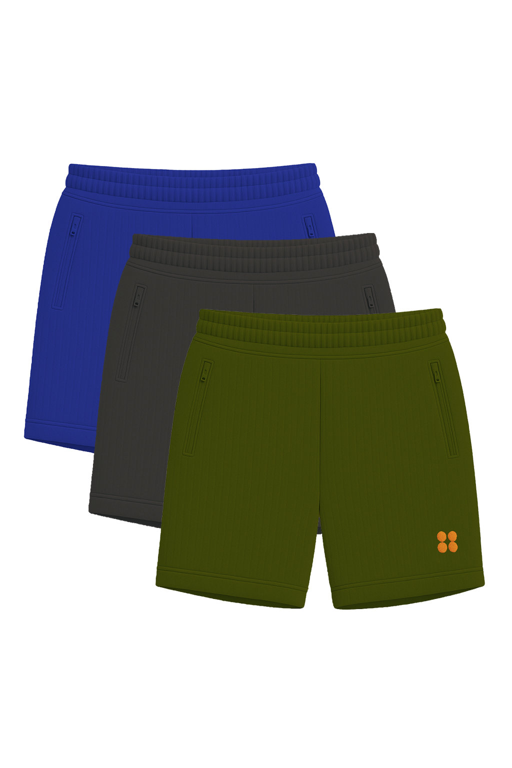 BratsCrew Men's Core Stretch Shorts 3-Pack