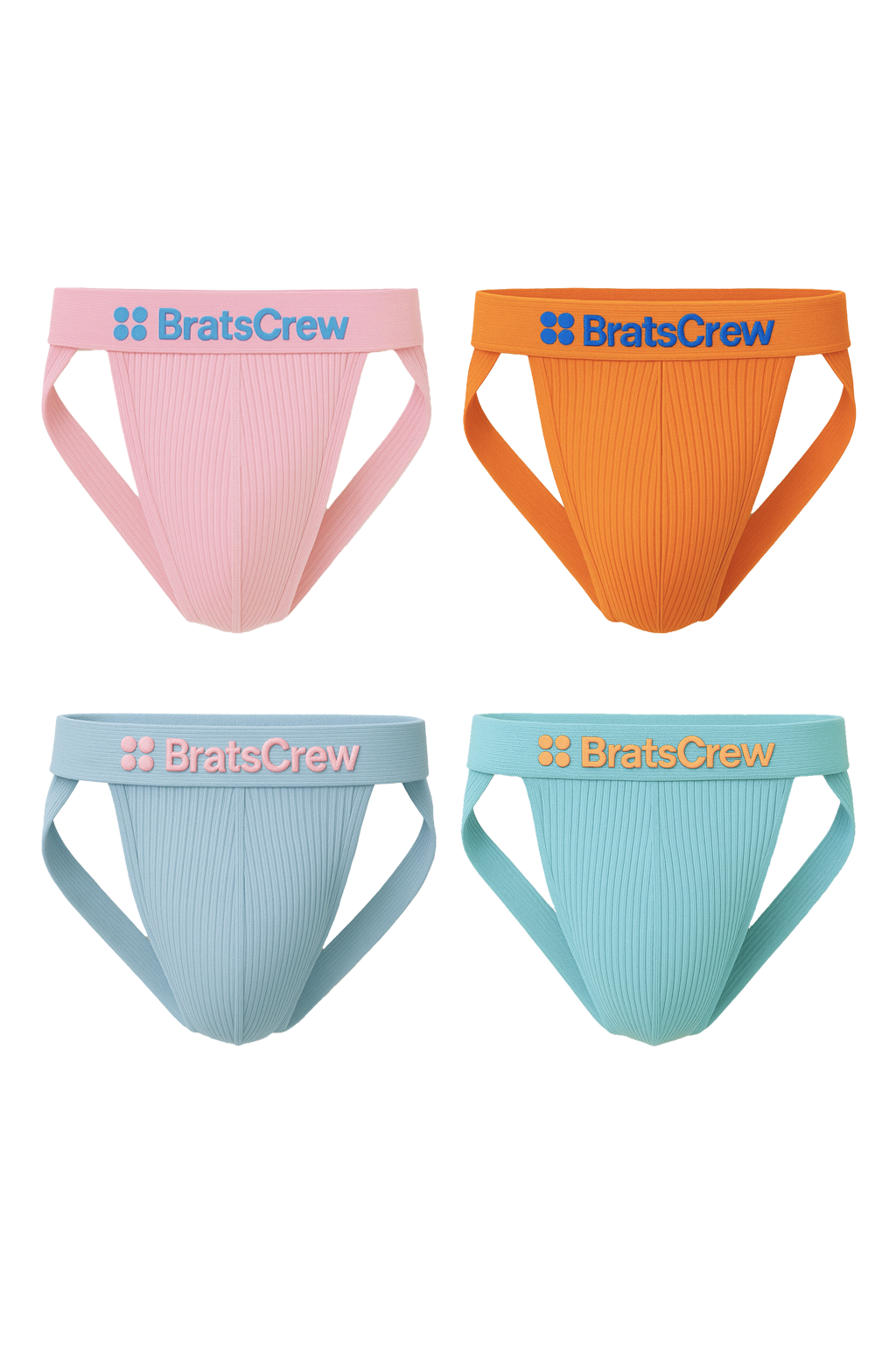 BratsCrew Mystery Jock 3-Pack – Random Color Drop