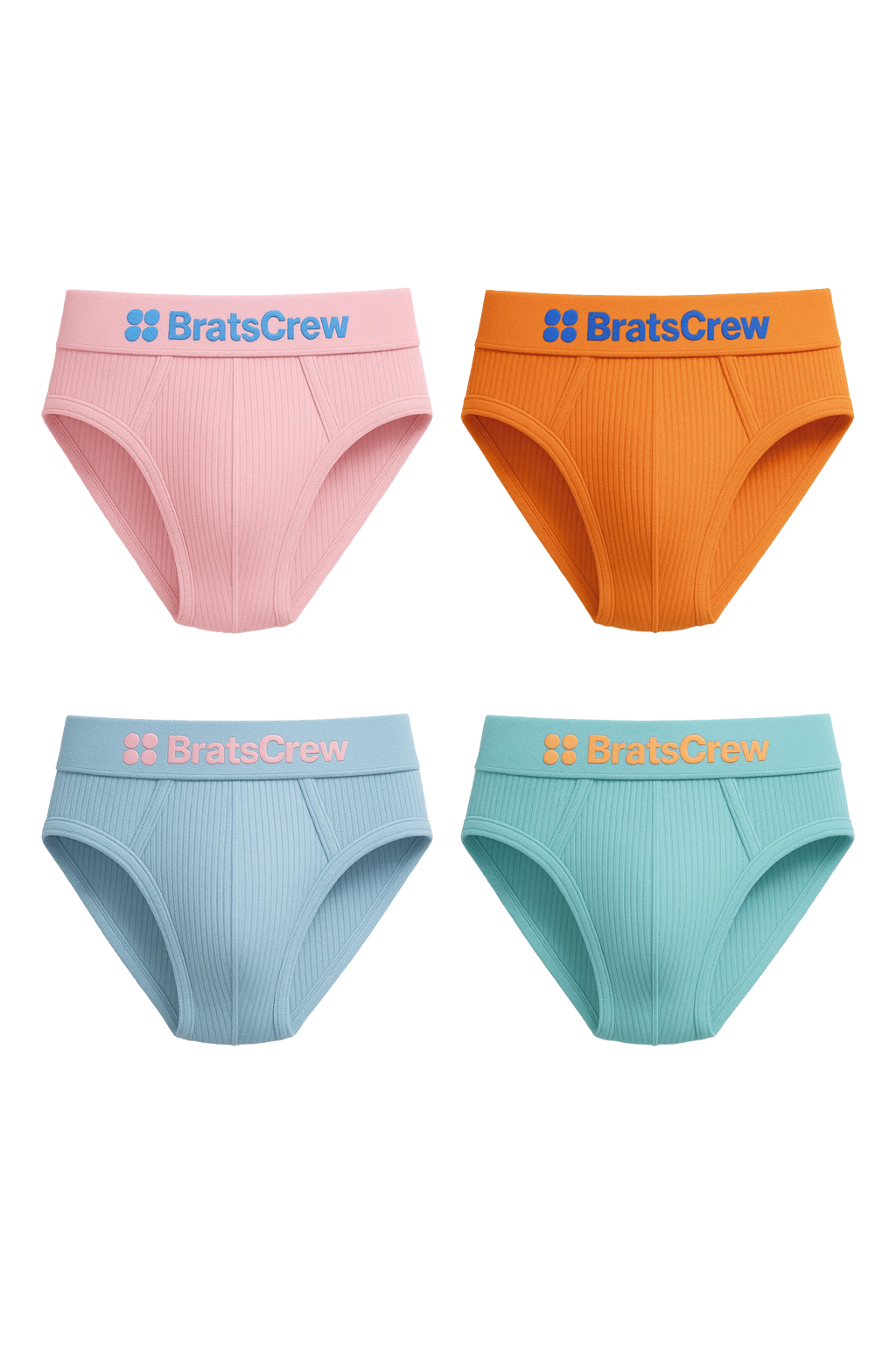BratsCrew Ribbed Essentials Underwear Set